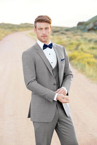Allure Men Heather Grey "Clayton" Wedding Suit